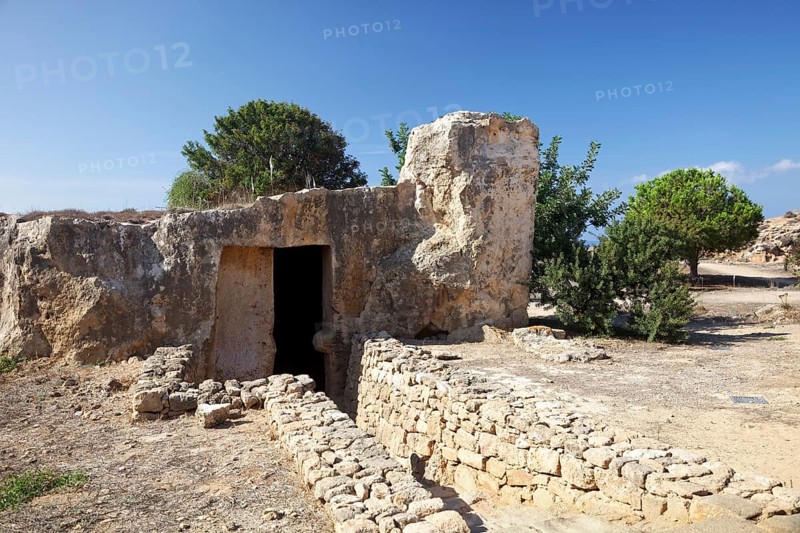 Archaeological excavation site