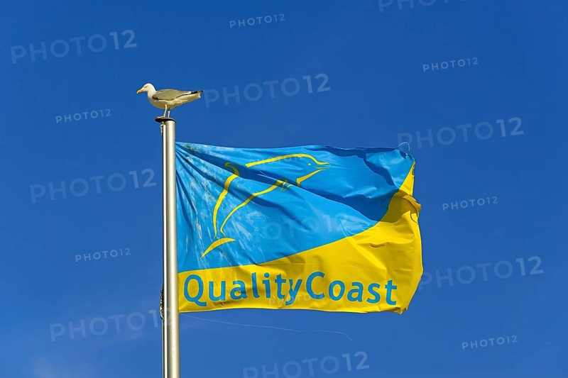 Flag with Quality Coast award