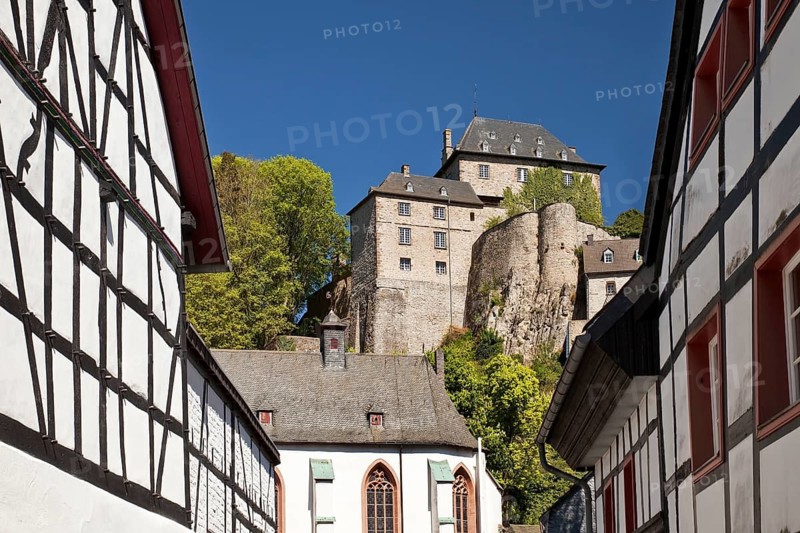 Castle in the old town of Blankenheim