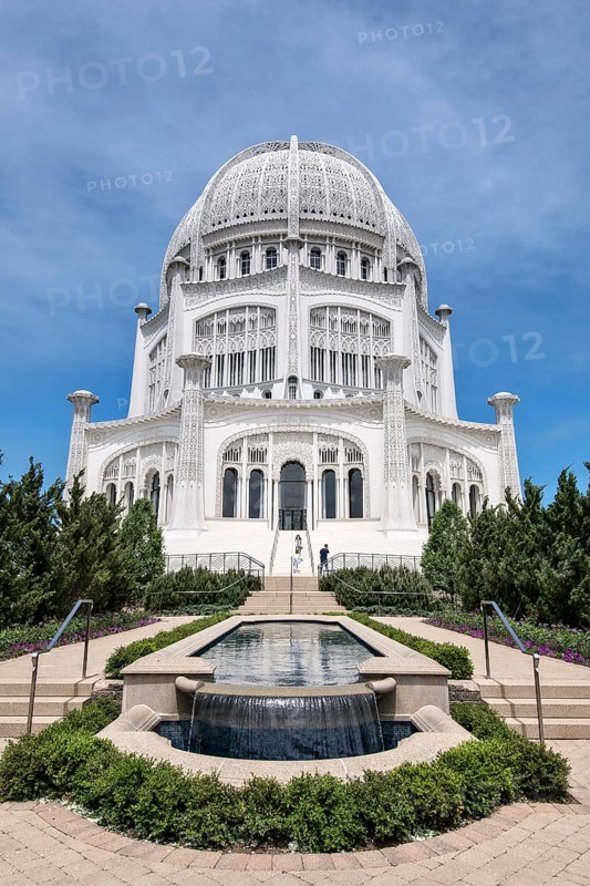 Sacral building The Bahai House of Worship