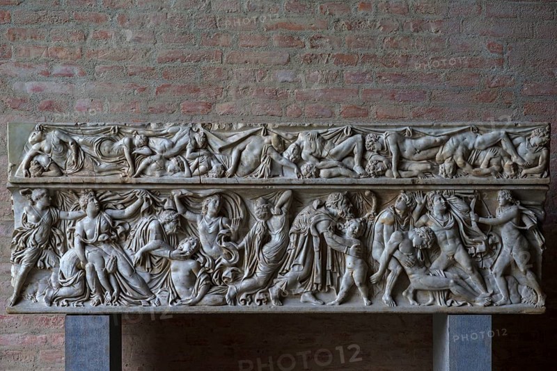 Roman sarcophagus