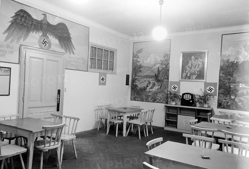 Lounge of a company during the Nazi era
