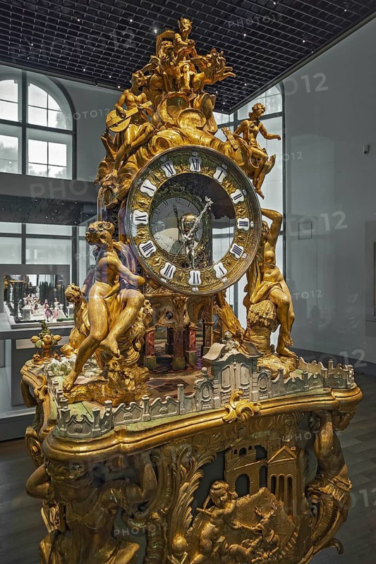 Baroque ceremonial clock