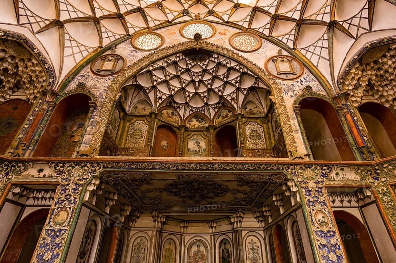 Interior of Khan-e Boroujerdi