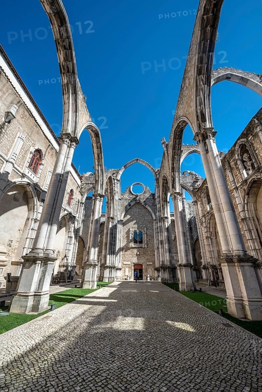 Destroyed church