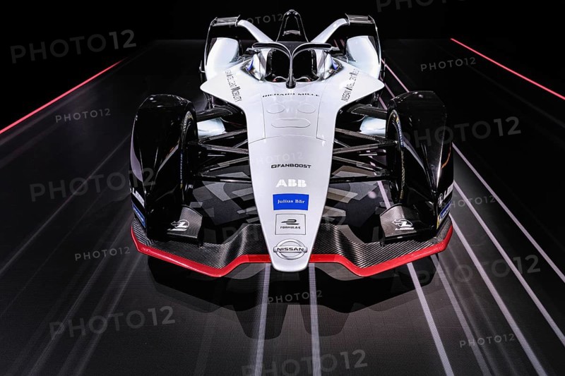 Nissan Formula E electric racing car