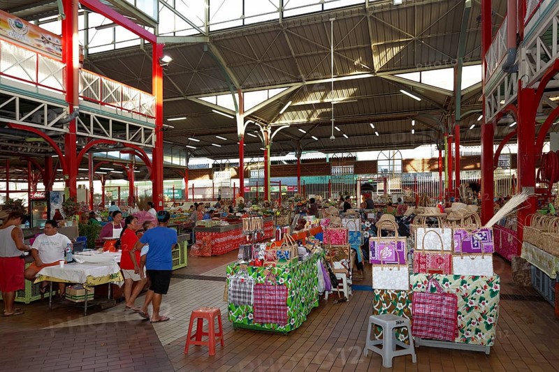 Market hall in Papeete