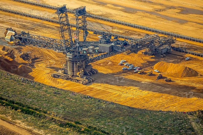 Brown coal excavator