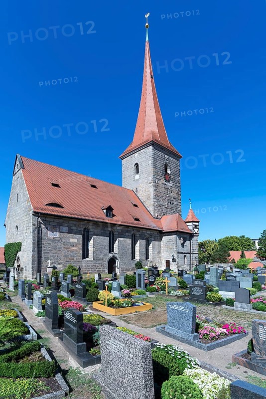 Late gothic hall church St Veit