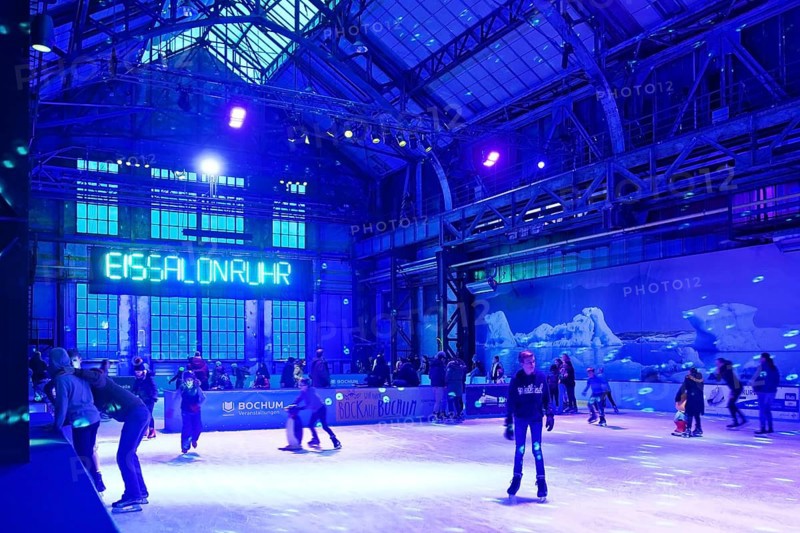 Skater in the EisSalon Ruhr