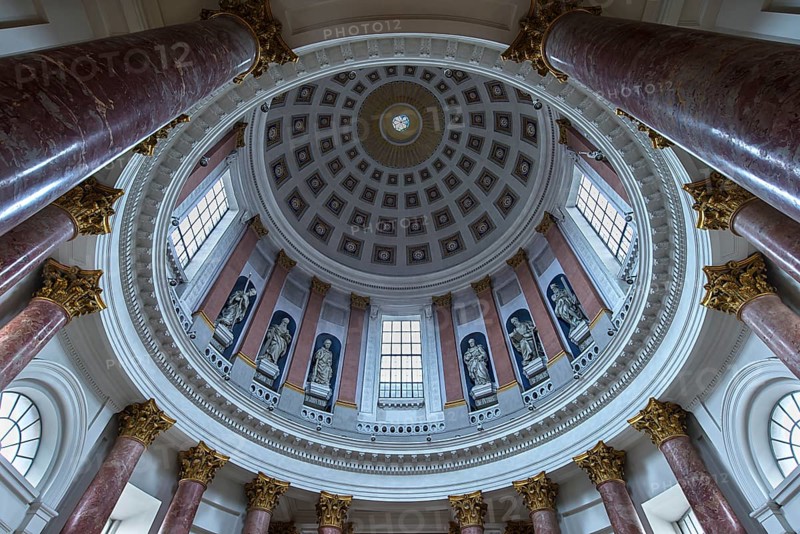 Dome of the catholic parish church St. Elisabeth