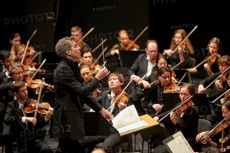 Conductor Dirk Kaftan with Beethoven Orchestra Bonn