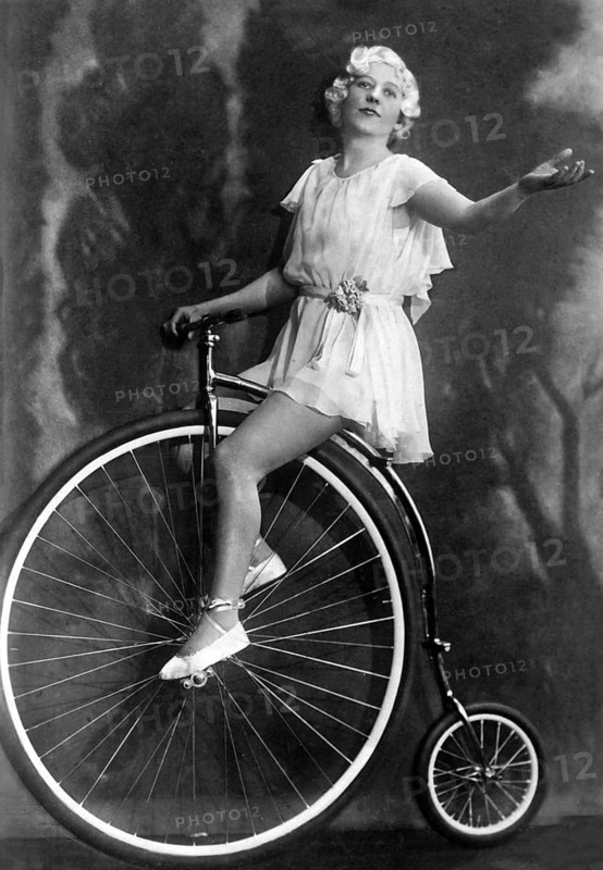 Woman on a Bike