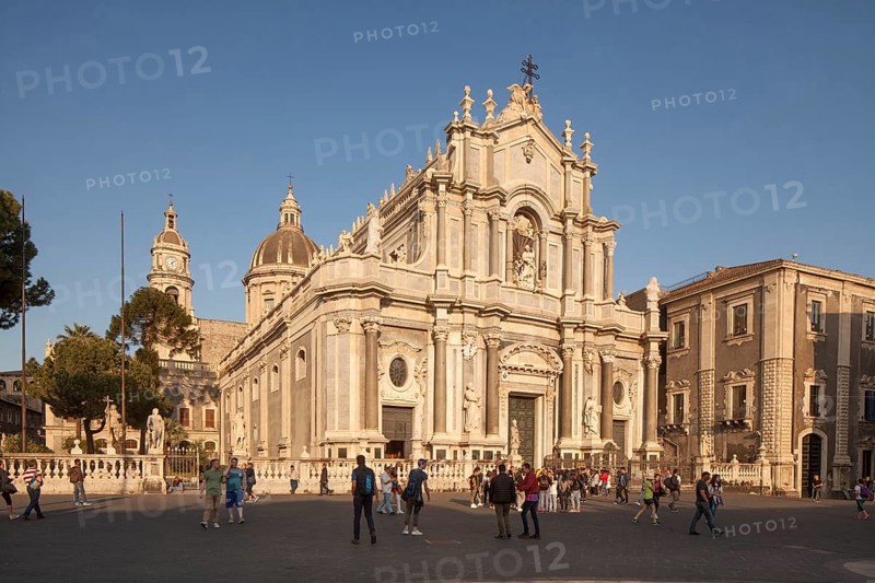 Piazza del Duomo with cathedral Sant'Agata