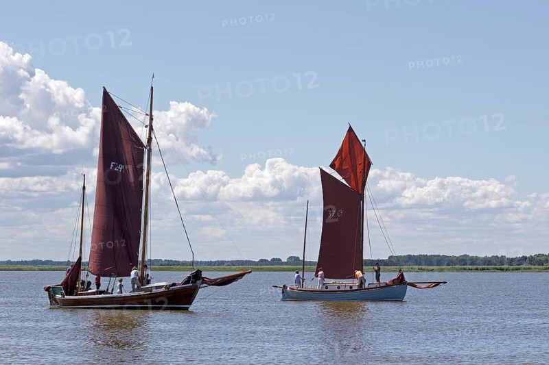 Zeesboots on Saaler Bodden