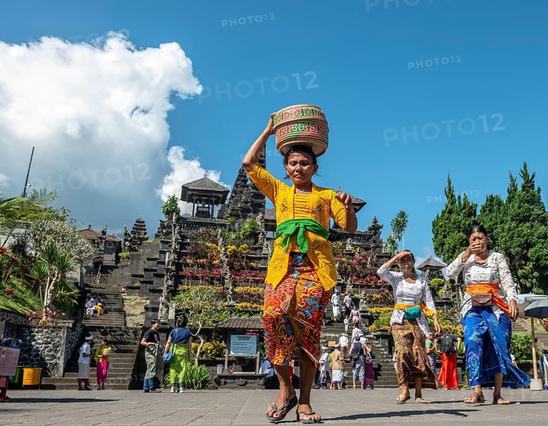 Devout Balinese
