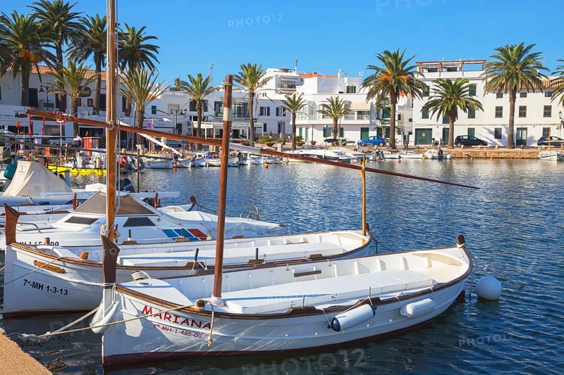 Port with boats