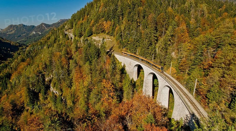 Mariazell Railway with the Himmelstreppe