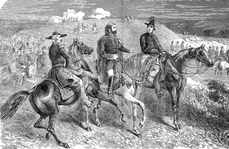 The generals Aimable-Jean-Jacques Pelissier