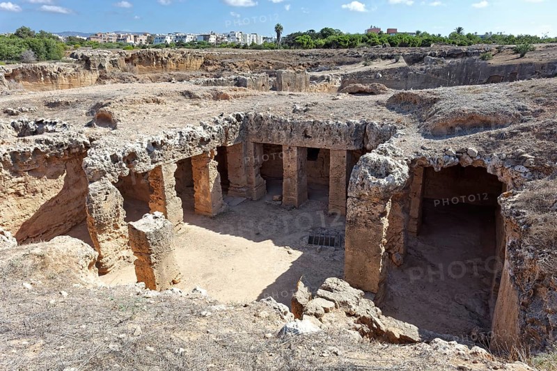Archaeological excavation site