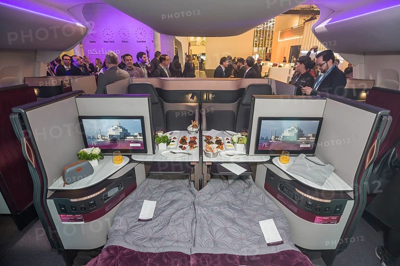 Qatar Airways introduces its new business-class seat