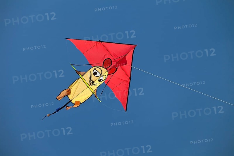 Kite with the Show with the mouse figure