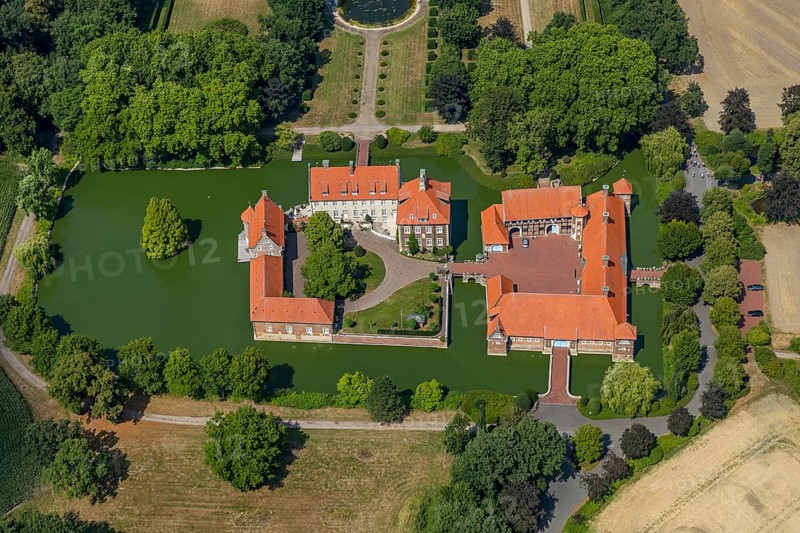 Moated castle