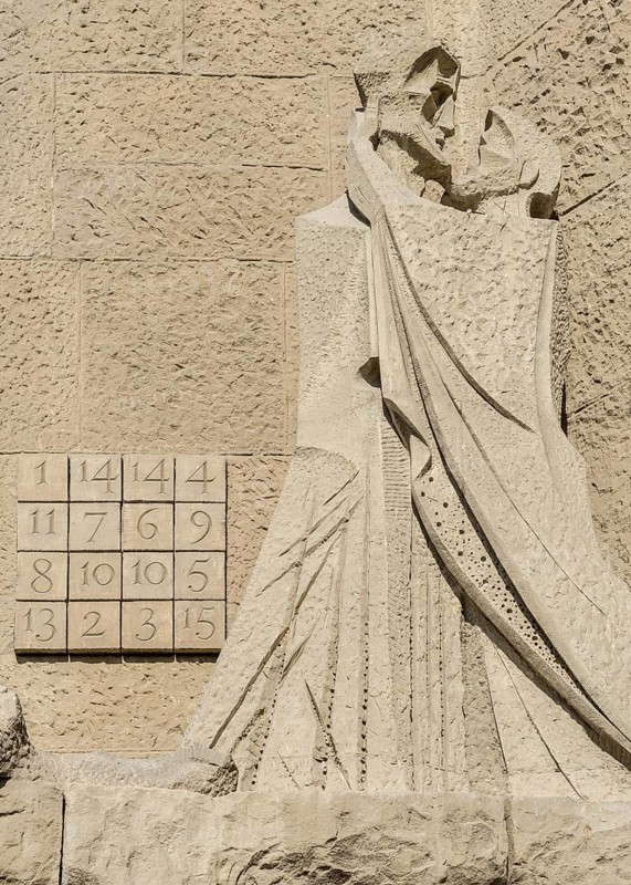 Figure of the Passion Facade and Magic Square