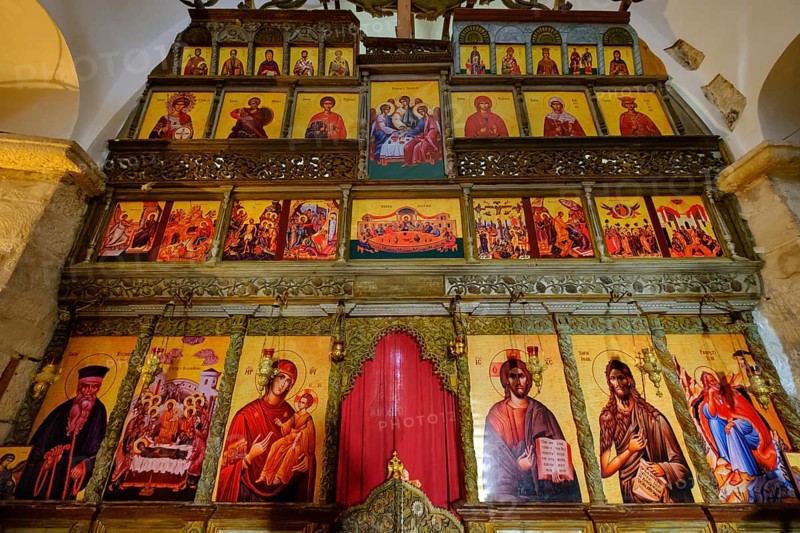 Iconostasis in St. Mary's Church