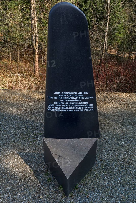 Memorial stone to the Sinti and Roma who fell victim to the Nazi regime