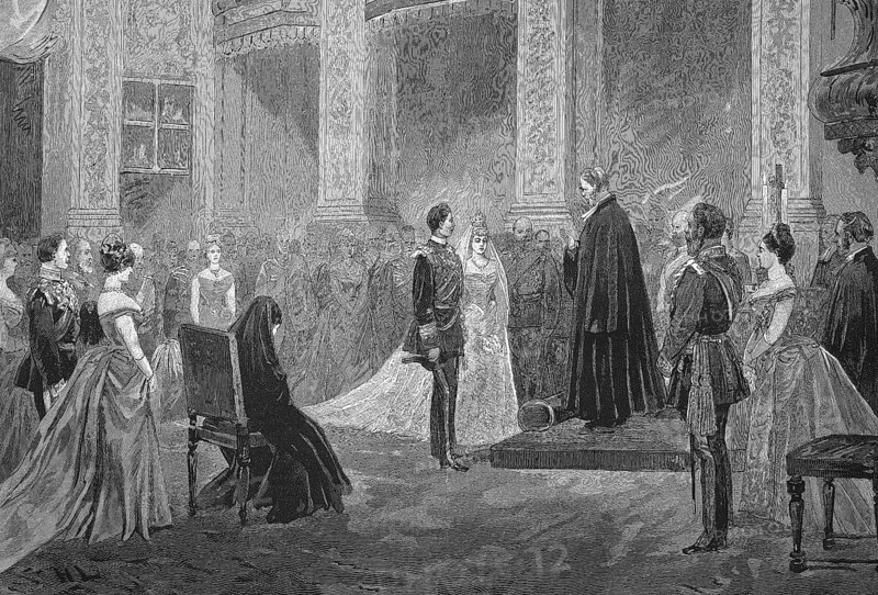 Wedding of Prince Henry of Prussia and Princess Irene of Hesse 1888