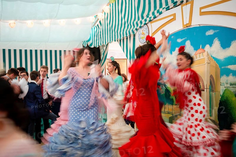 Dancing young women