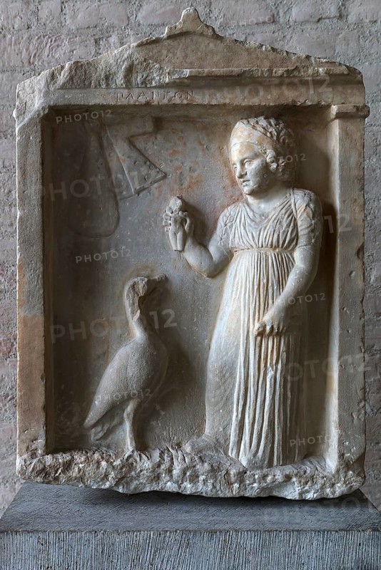 Tombstone of a girl named Plangon
