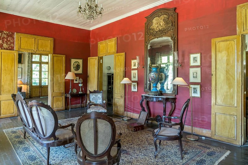 Interior of the historical colonial villa Eureka House