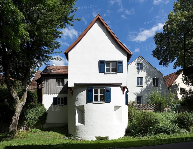 Former fortified defence tower of the Memmingen city fortification