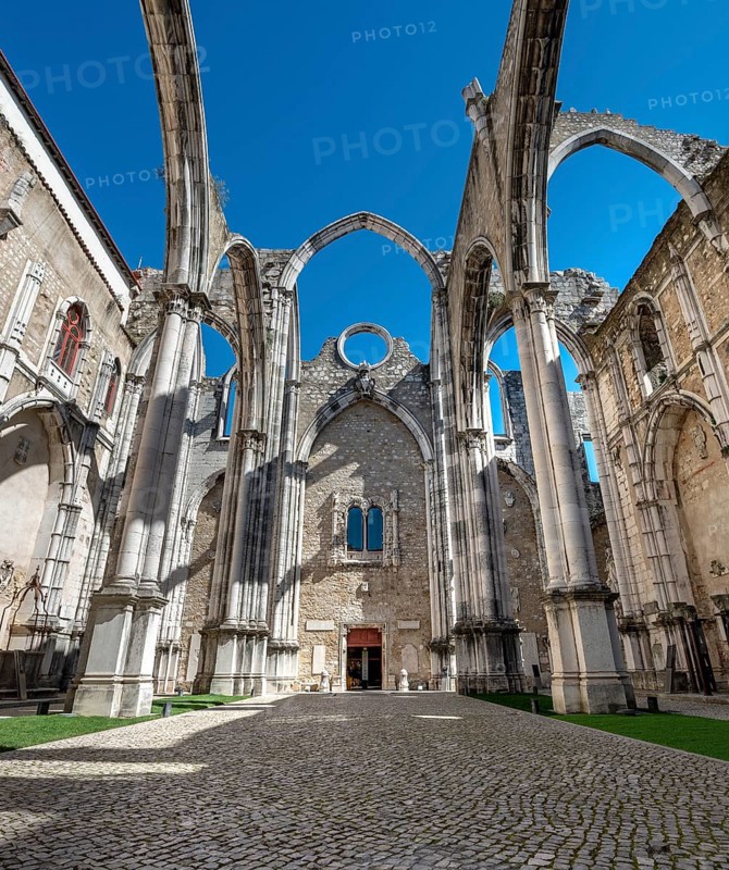 Destroyed church