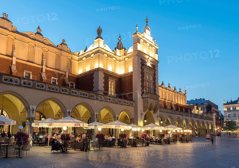 Cloth Hall during blue hour