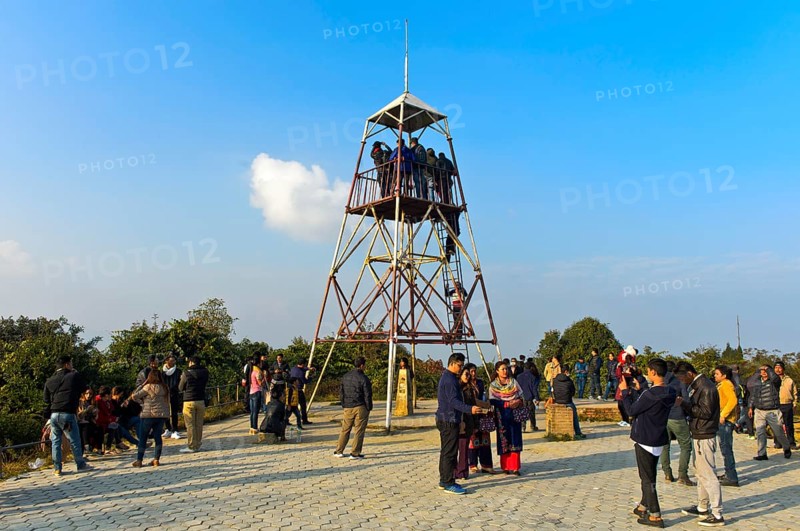 Geodetic survey tower