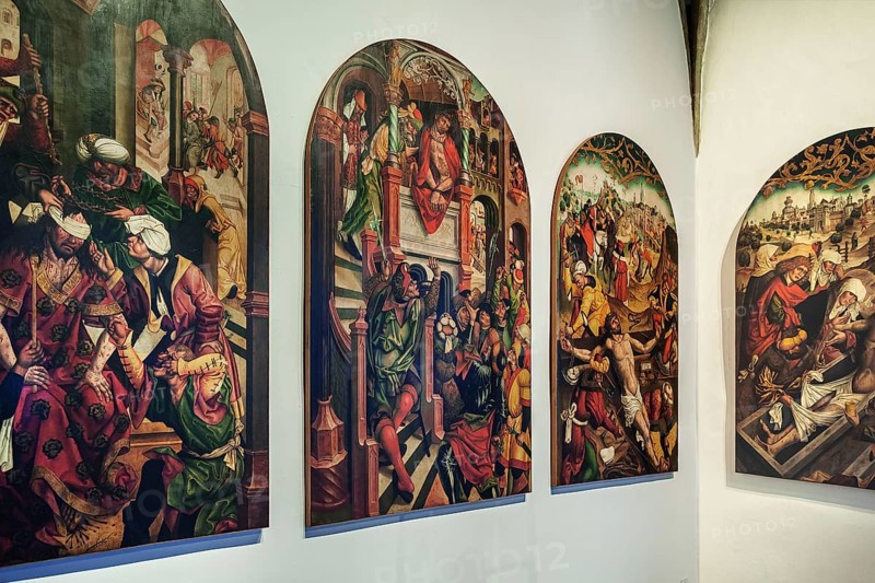 Altar wing with Passion scenes from the high altar of the former Franciscan church St. Antonius in Munich 1492