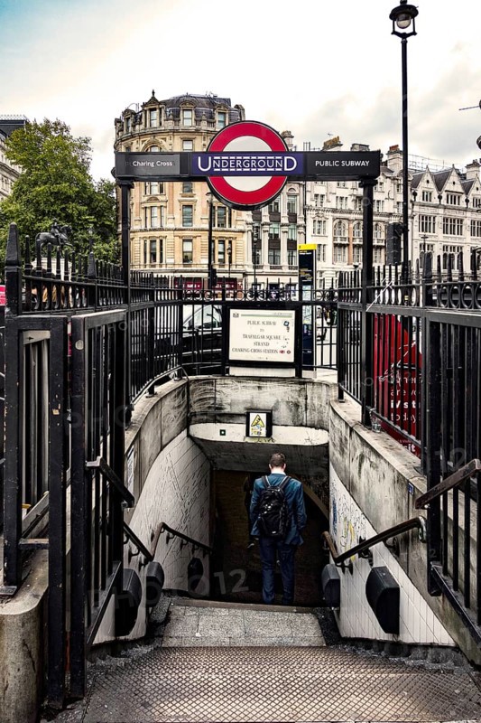 Entrance to Metro Station