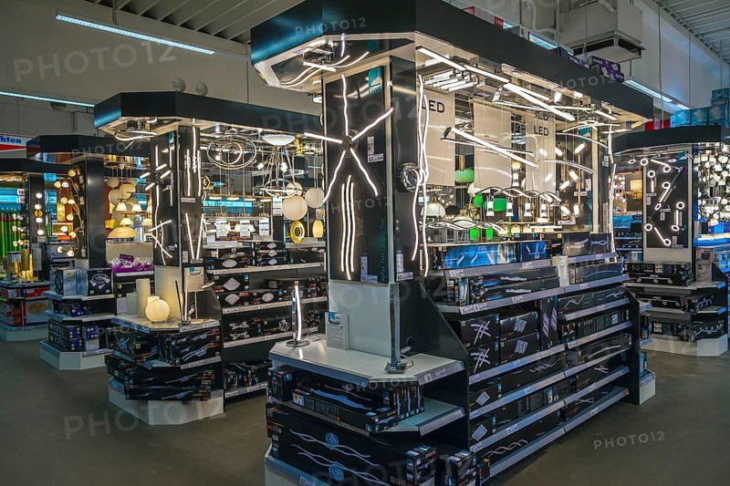 Lamps department