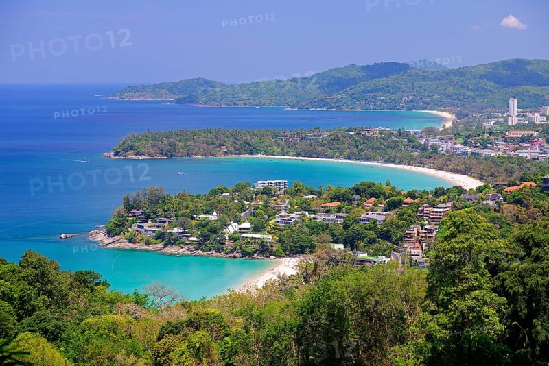 View of Karon and Patong Beach from Karon Viewpoint