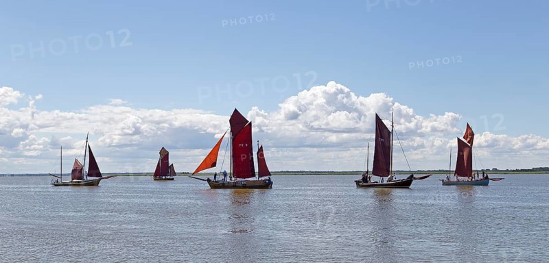 Zeesboots on Saaler Bodden