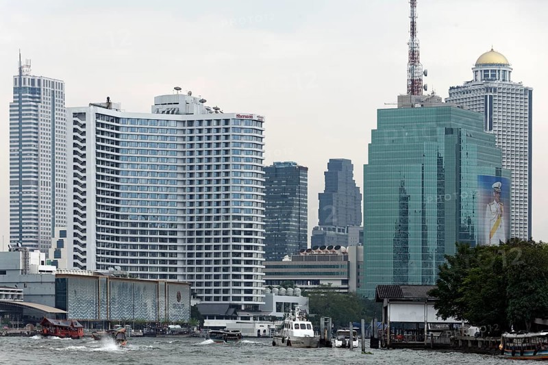 Skyline on the Mae Nam Chao Phraya River