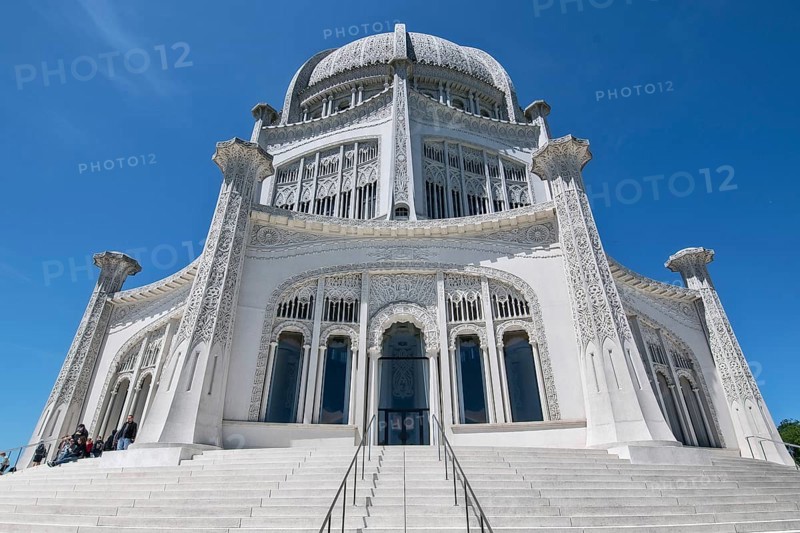 Sacral building The Bahai House of Worship