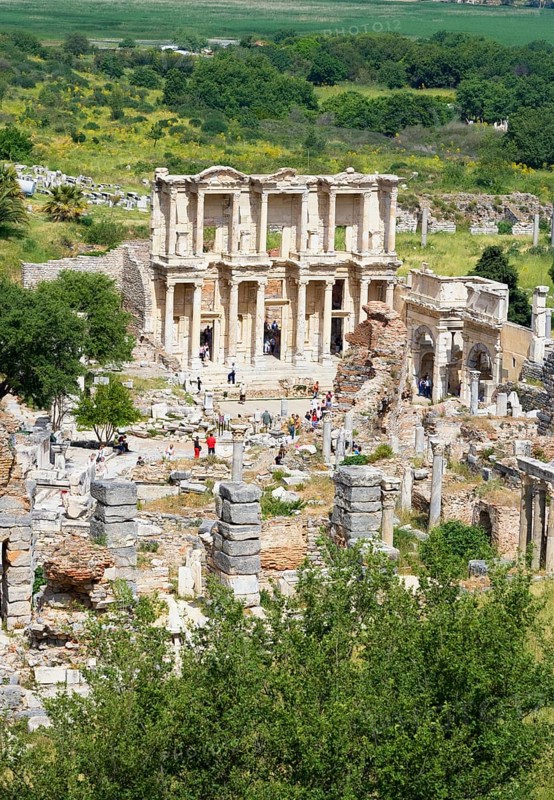 Ruins of Library of Celsus
