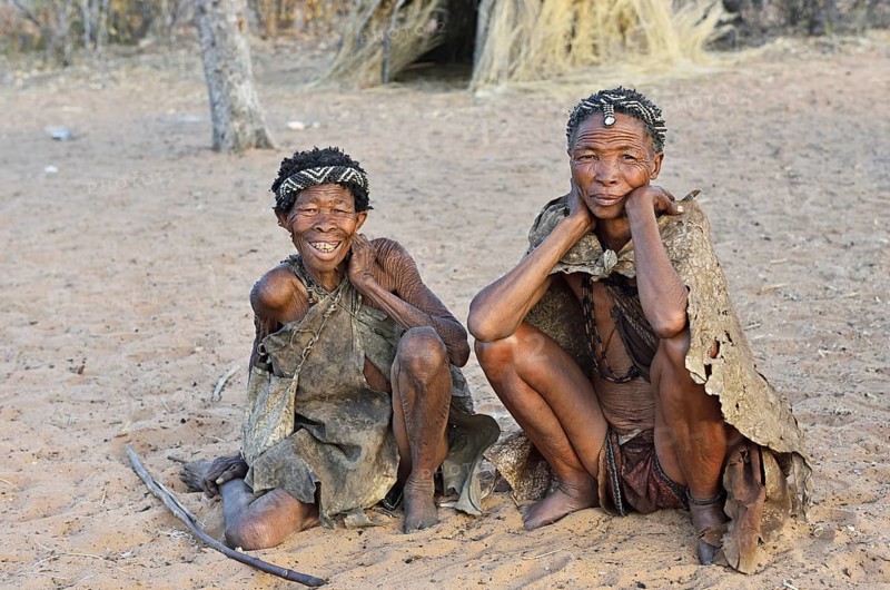 Old San women