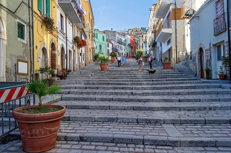 Long stairs