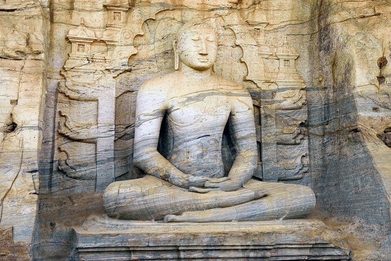 Buddha in Lotus Seat