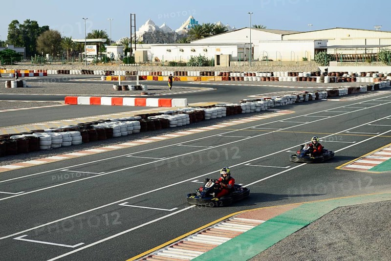 Go Kart race track in Ras al Khaimah